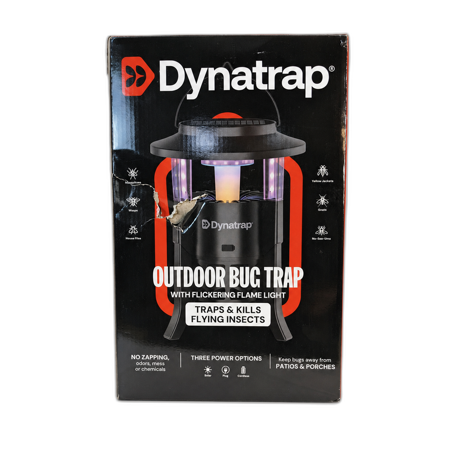 DynaTrap Outdoor Bug Trap with Flickering Flame Light