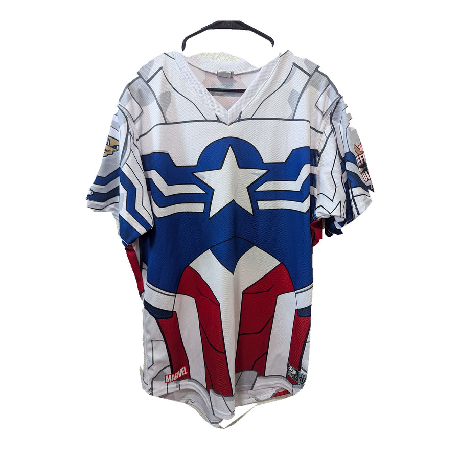 Emilker Guzman Signed Game-Worn Tri-City Dust Devils Marvel Jersey #29