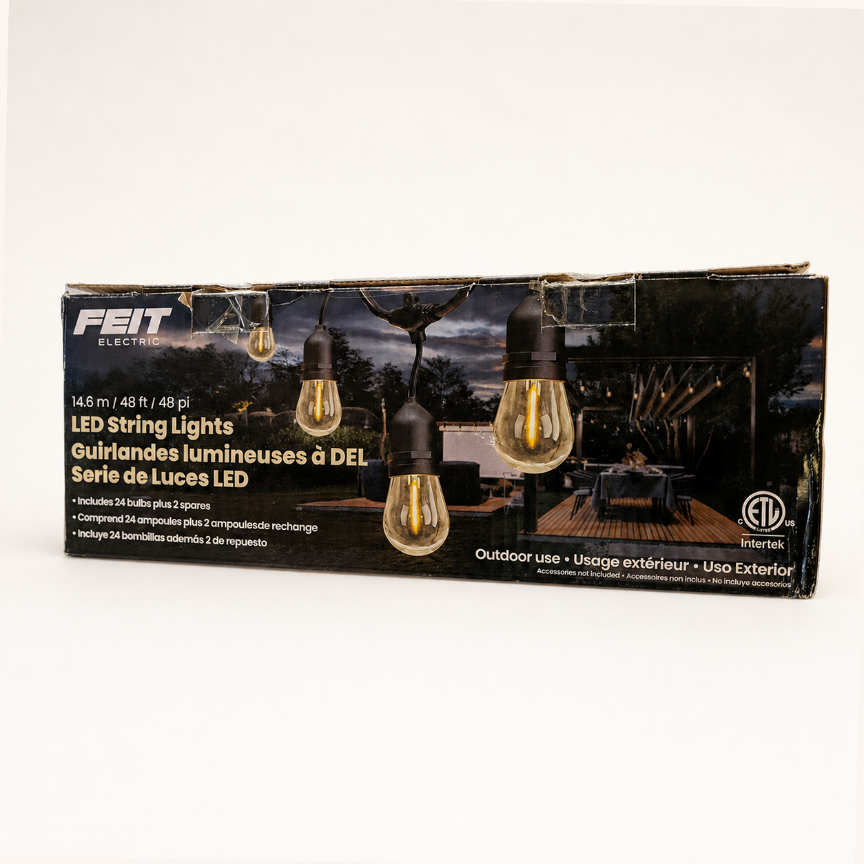 Feit 48' LED String Light Plug In