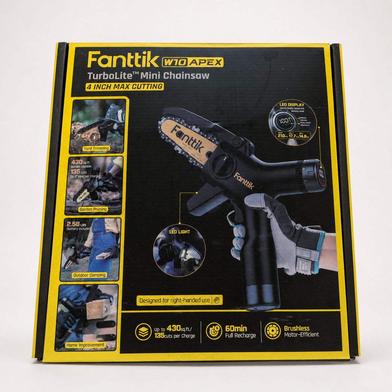 Fanttik 4" Mini Chainsaw