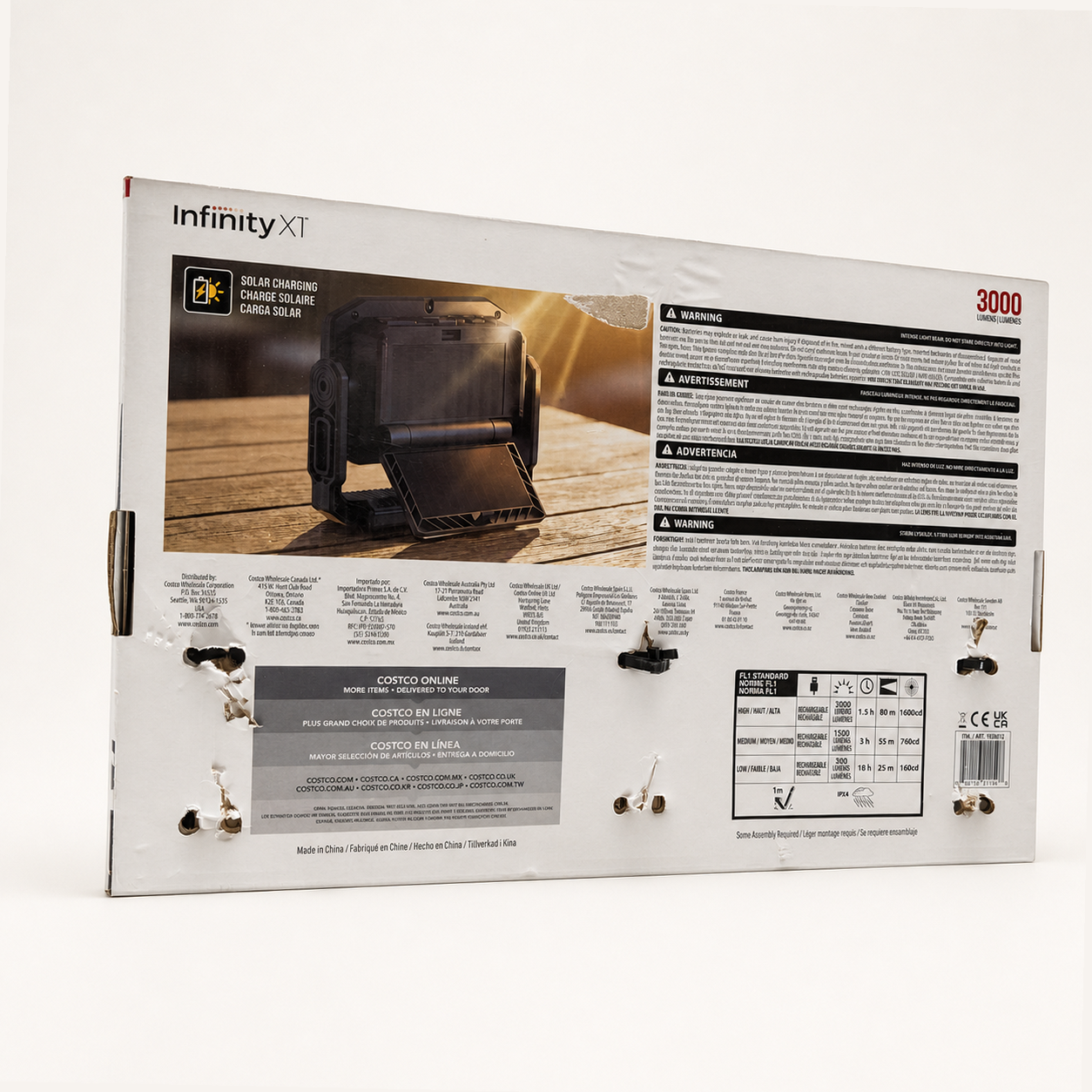 Infinity X1 Solar Magnetic/Hanging Work Lights