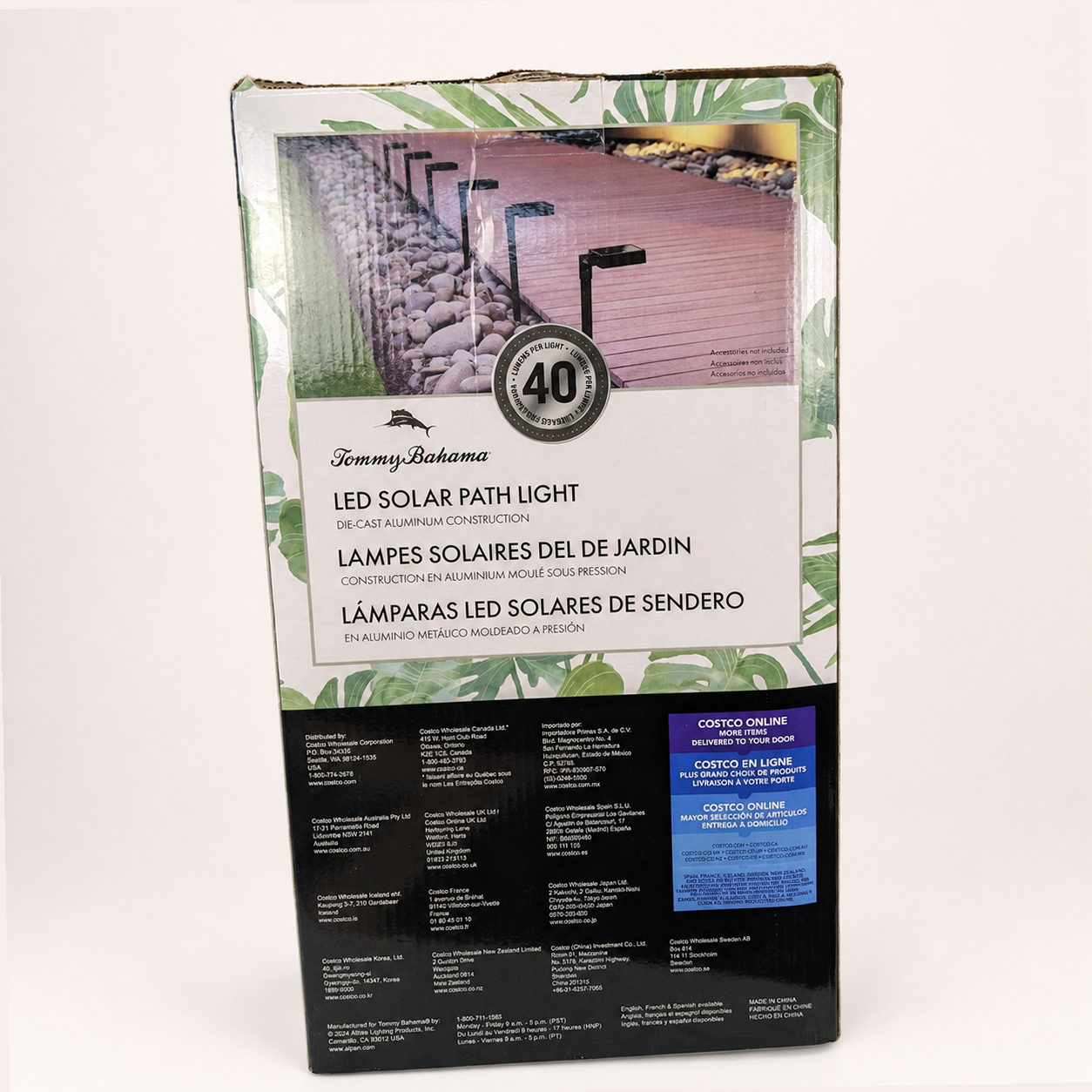 Tommy Bahama Solar Landscape Down Light -Free Shipping