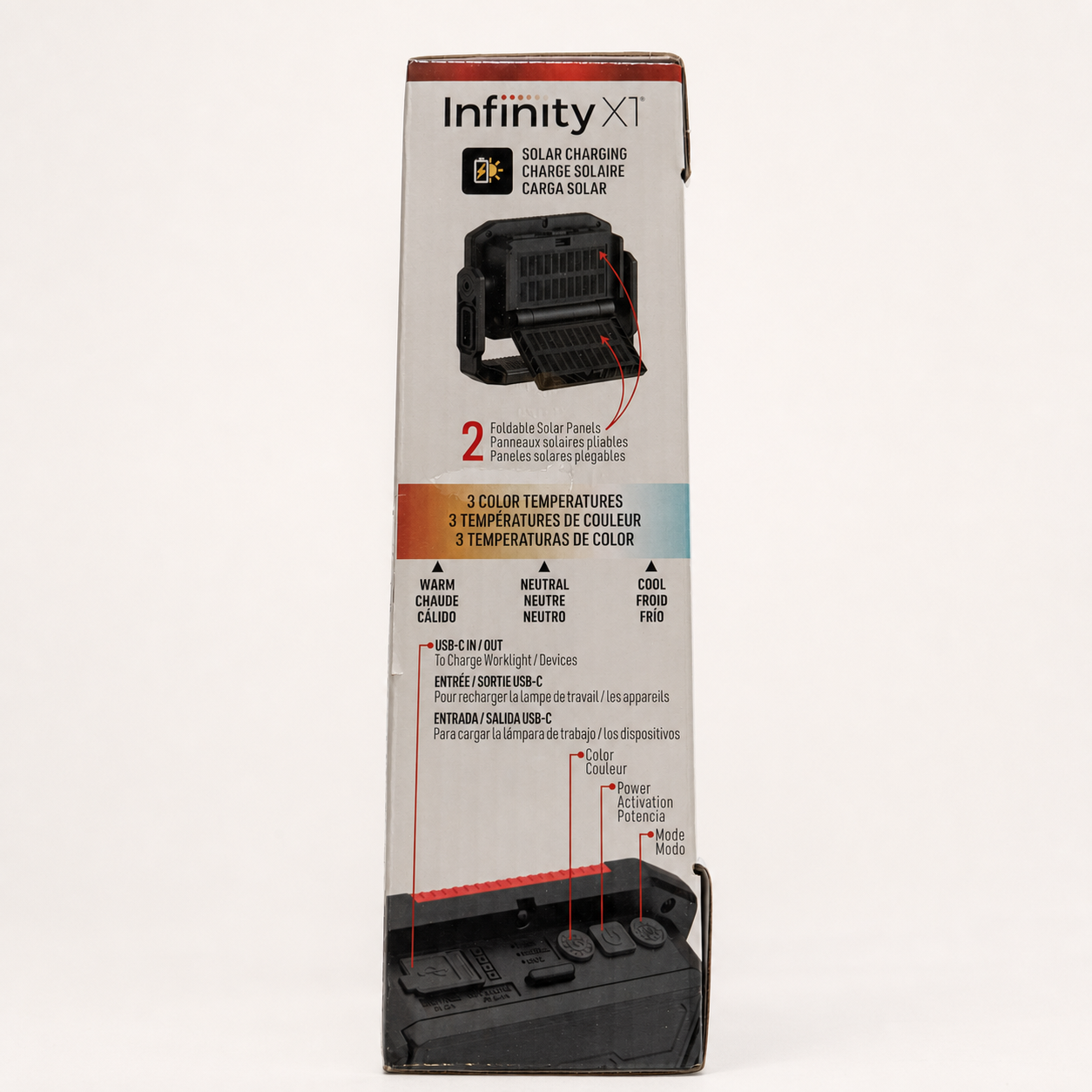 Infinity X1 Solar Magnetic/Hanging Work Lights