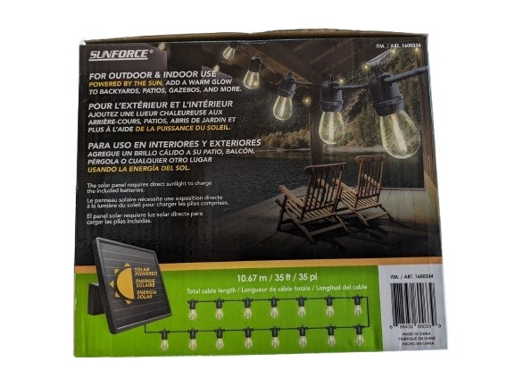 Sunforce LED Solar String Light