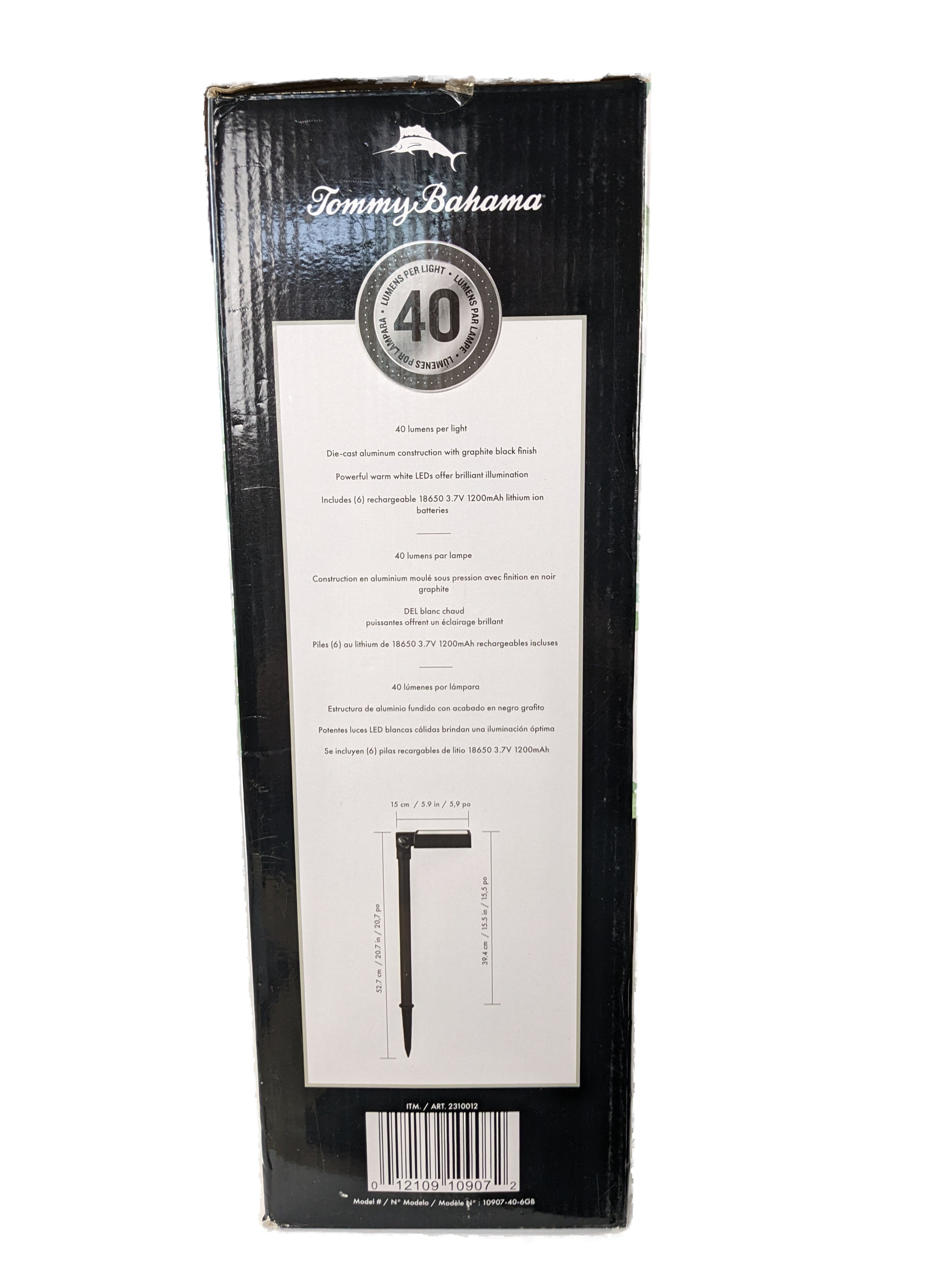 Tommy Bahama Solar Landscape Down Light