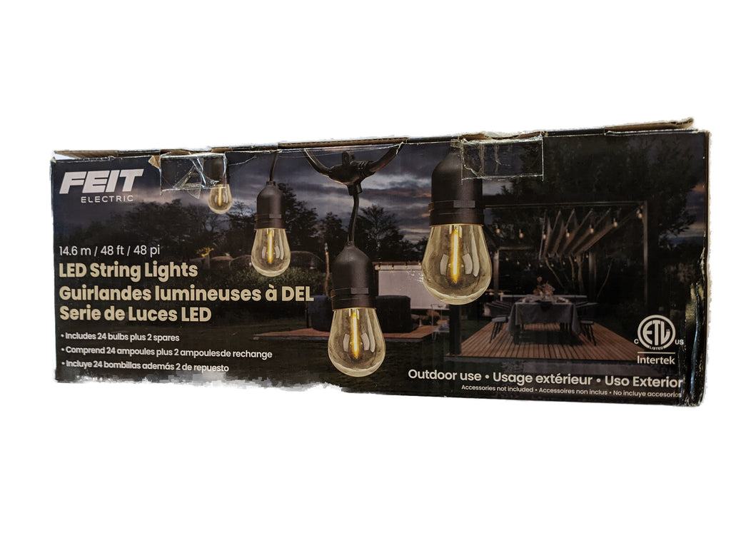 Feit 48' LED String Light Plug In