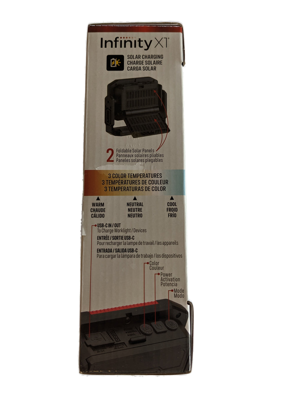 Infinity X1 Solar Magnetic/Hanging Work Lights