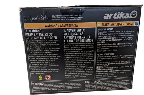 Artika Eclipse 40' Solar String Lights