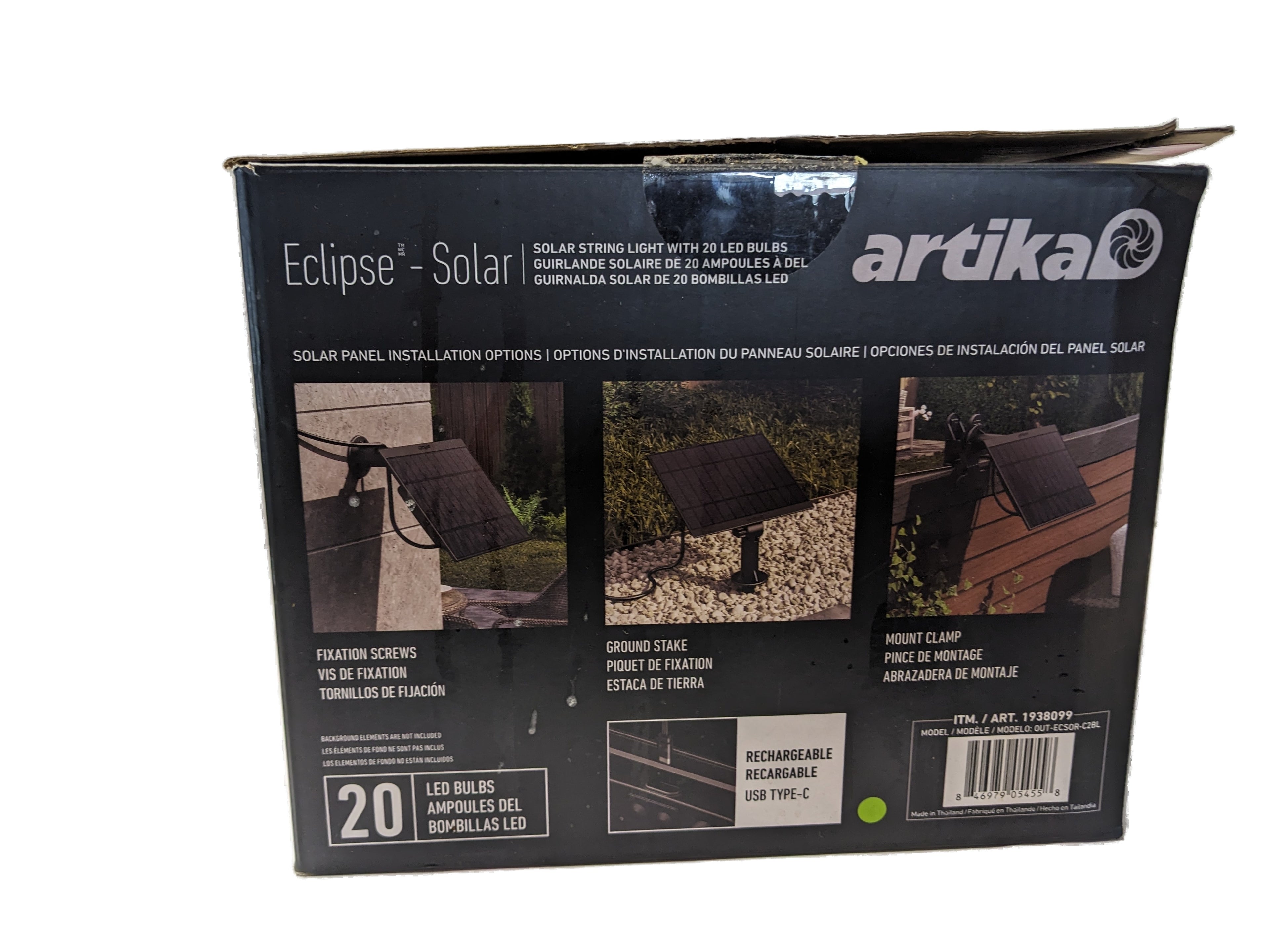 Artika Eclipse 40' Solar String Lights