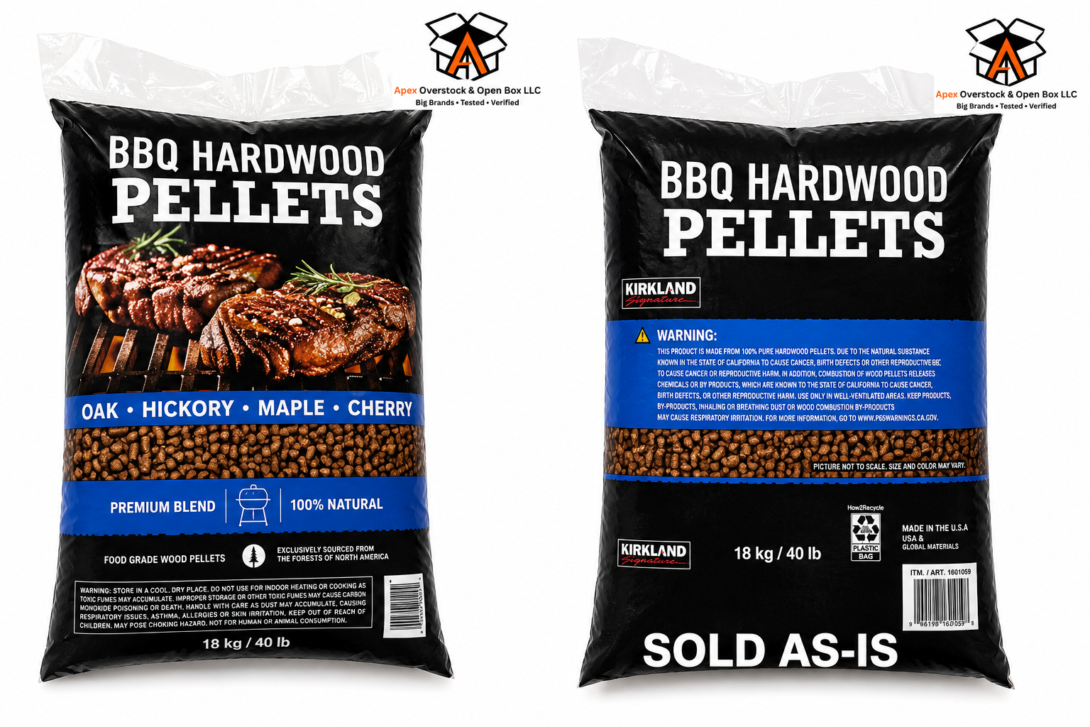 BBQ Hardwood Pellets - 40 lb