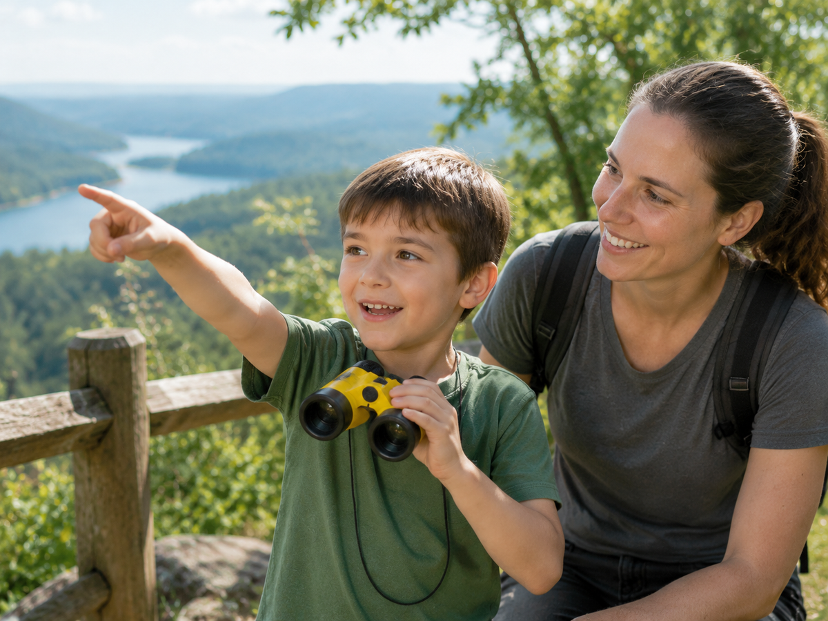 binoculars lifestyle scene 2