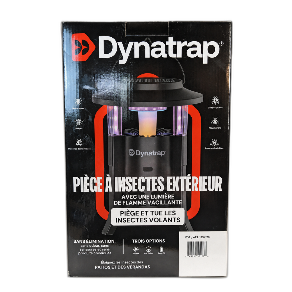 DynaTrap Outdoor Bug Trap with Flickering Flame Light