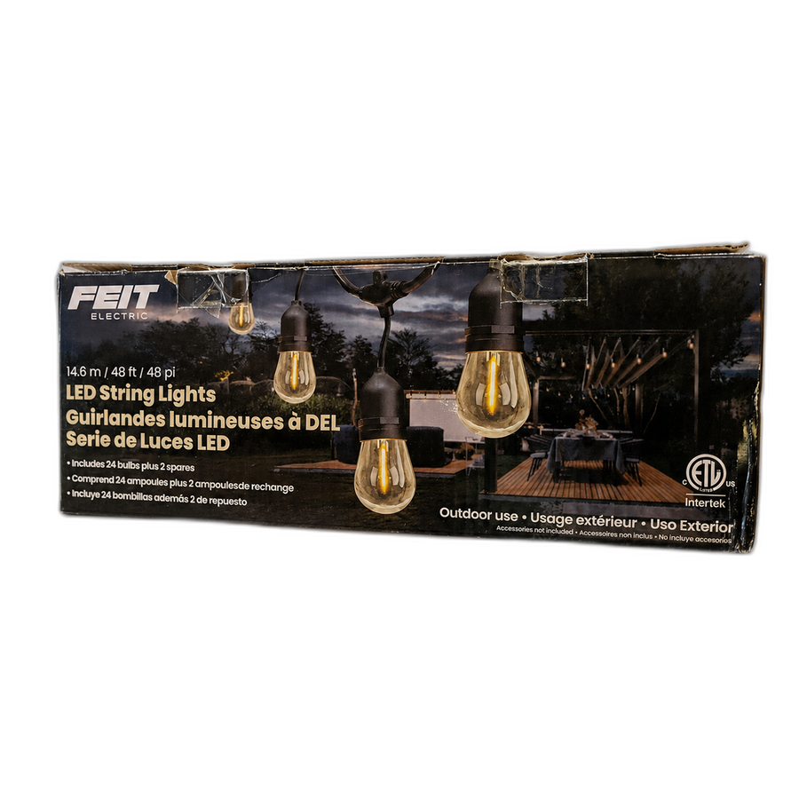 Feit 48' LED String Light Plug In