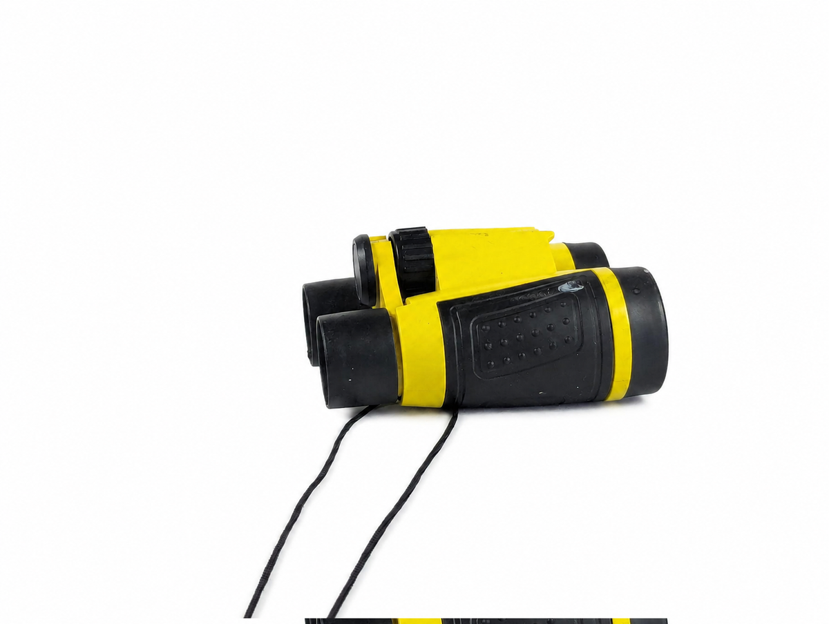 Yellow and black 4x30 binoculars — clean product view 2