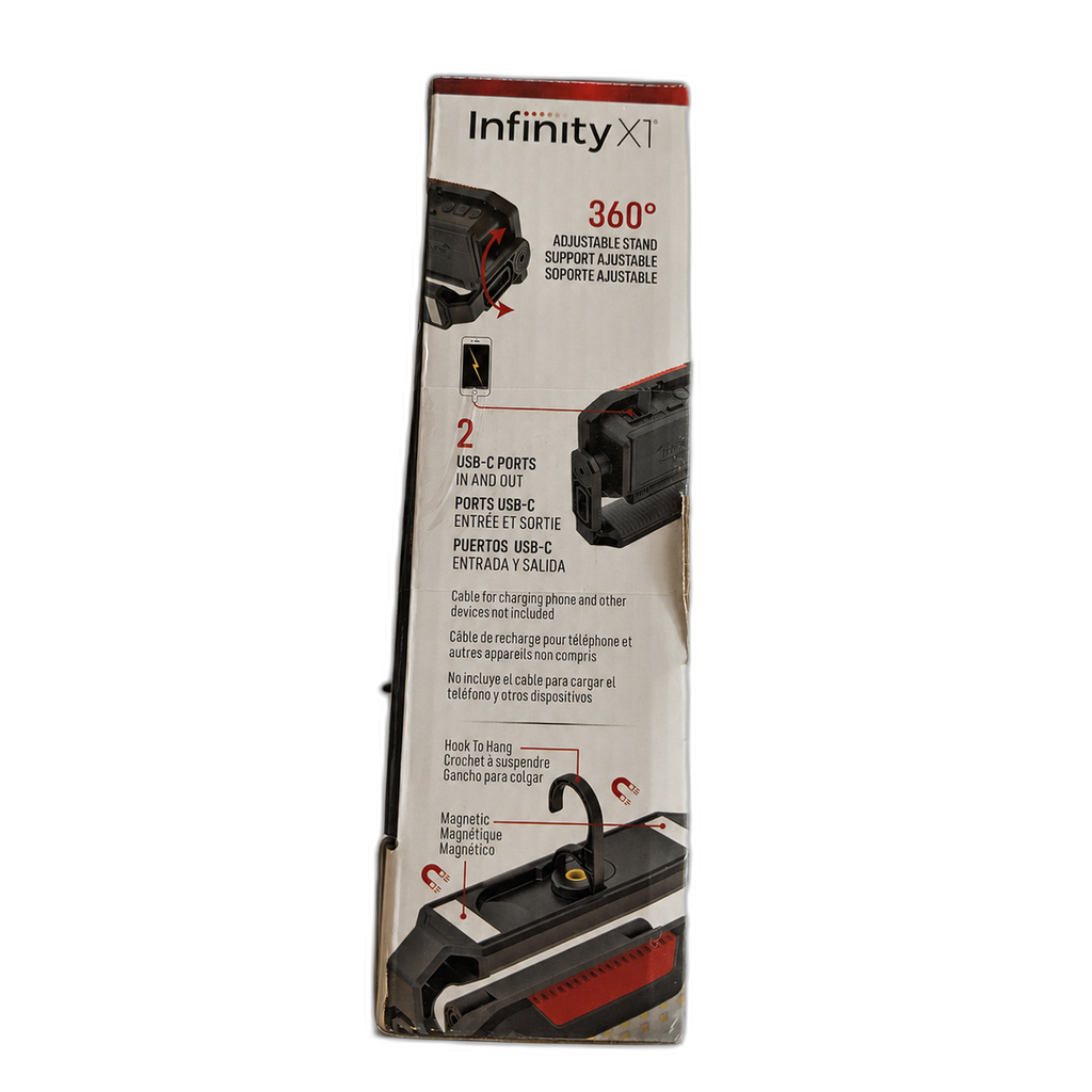 Infinity X1 Solar Magnetic/Hanging Work Lights