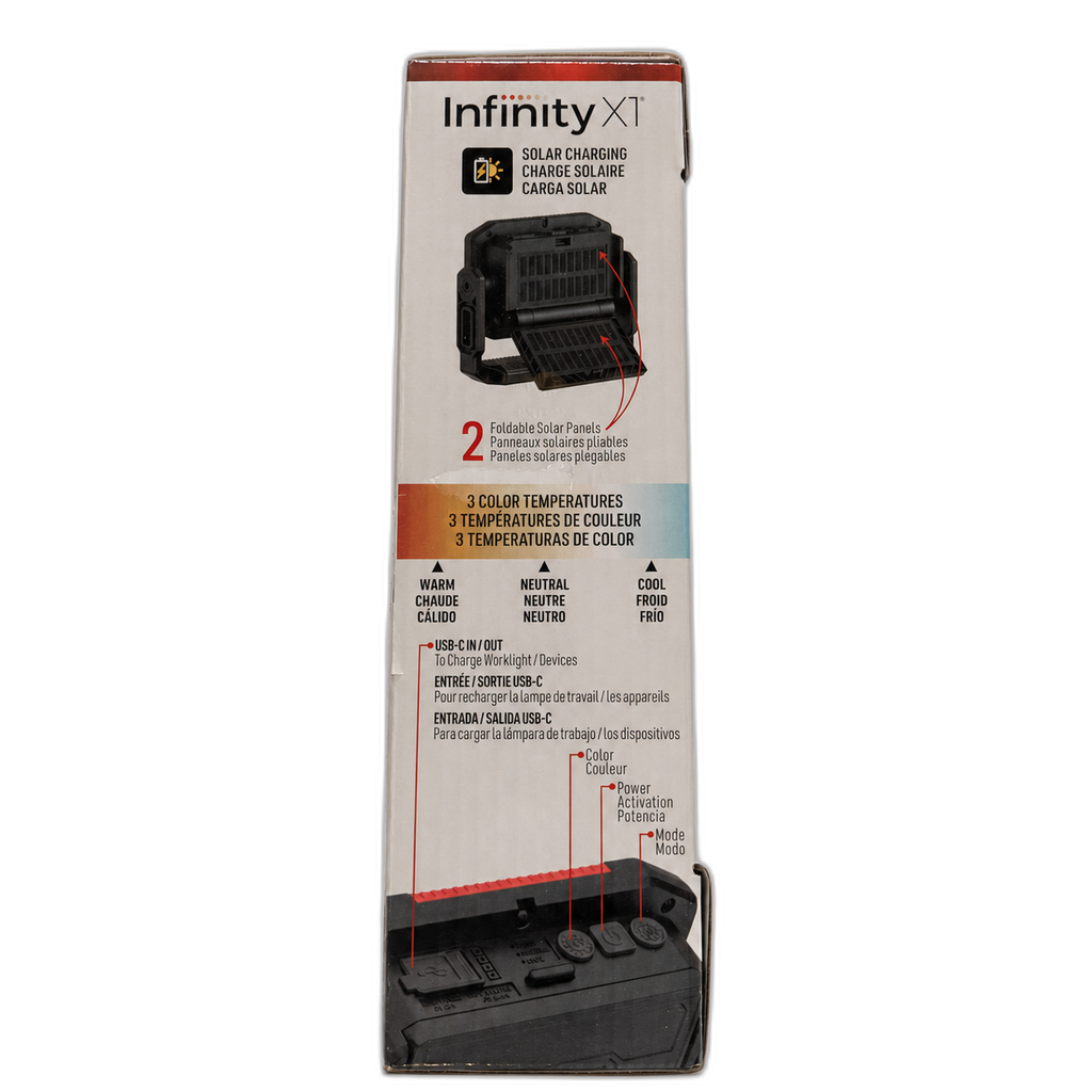 Infinity X1 Solar Magnetic/Hanging Work Lights