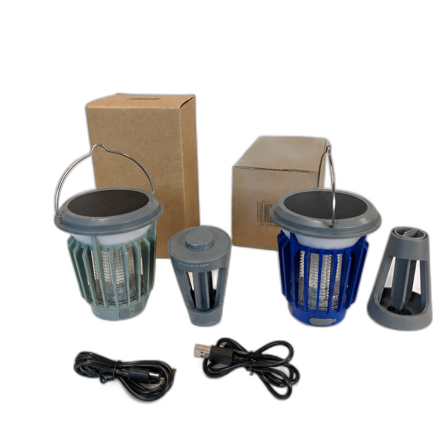 Wisely 11-Inch Indoor/Outdoor UV Light Electronic Insect Trap 2-Pack