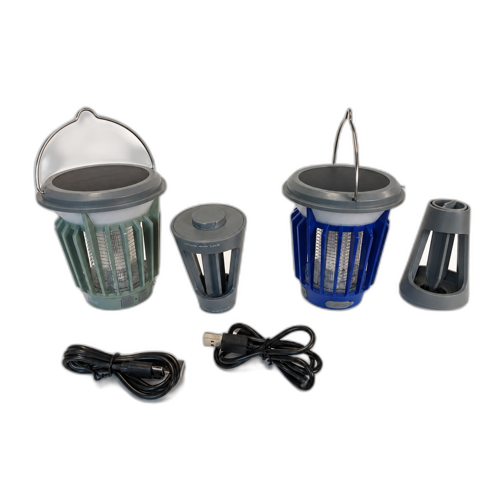 Wisely 11-Inch Indoor/Outdoor UV Light Electronic Insect Trap 2-Pack