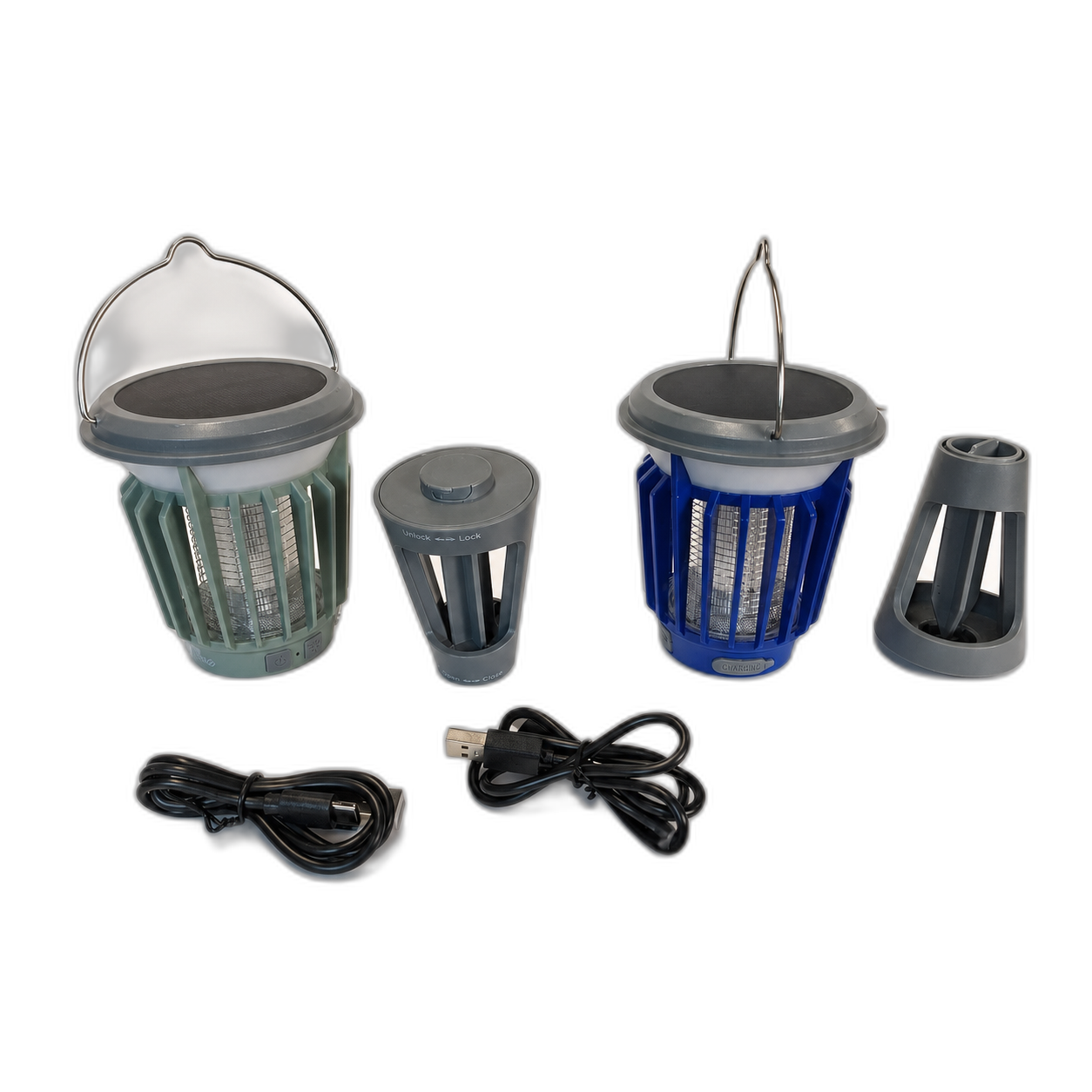 Wisely 11-Inch Indoor/Outdoor UV Light Electronic Insect Trap 2-Pack